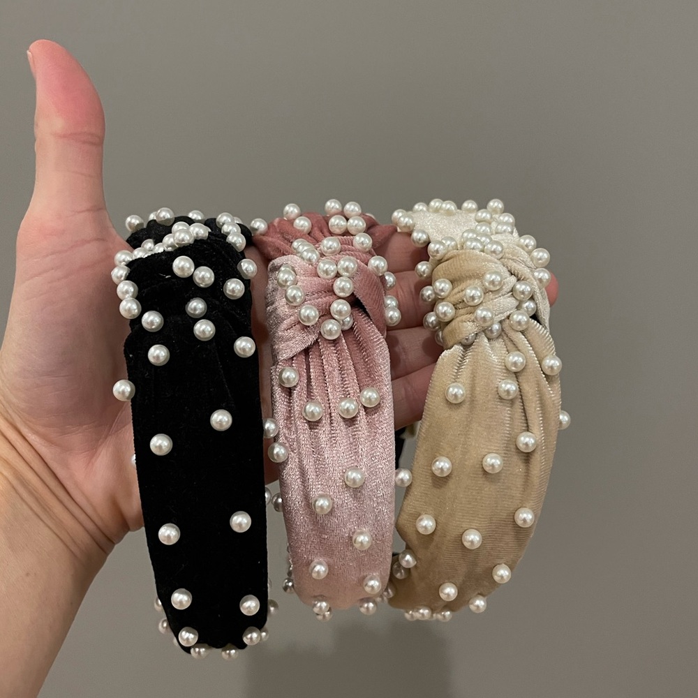 Bundle of •THREE• chunky headbands